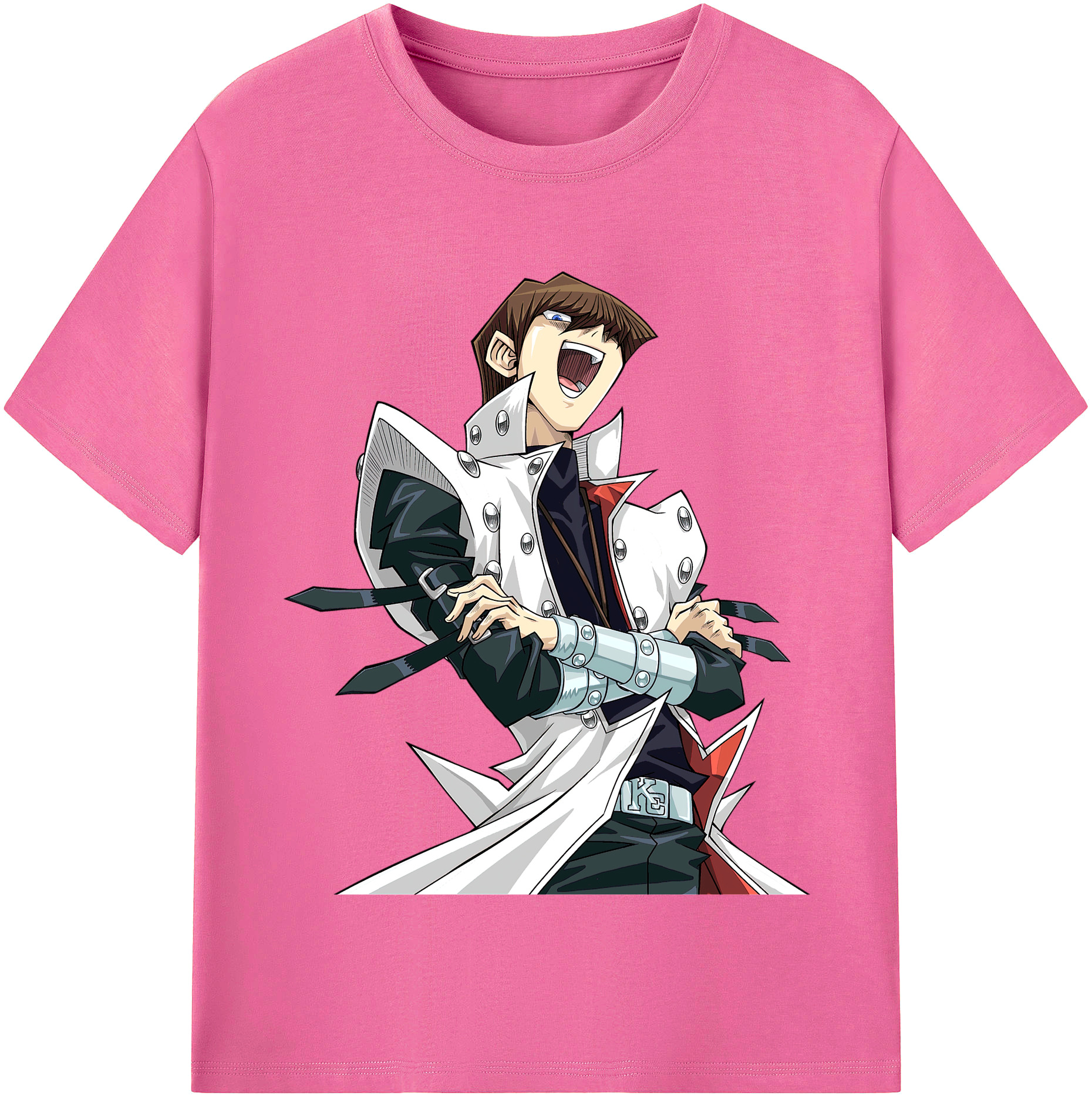 （画像用） 遊☆戯☆王 Yu-Gi-Oh! レディースカジュアルプリントTシャツ（綿100％）